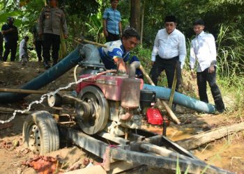 Pompanisasi Solusi Kekeringan Masa Tanam Kedua