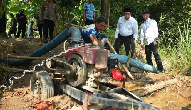 Pompanisasi Solusi Kekeringan Masa Tanam Kedua