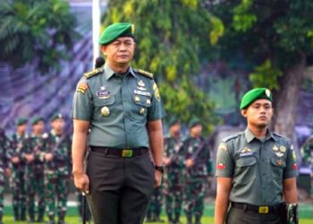 Kasi Intel Kasrem 042/Gapu Pimpin Upacara Pengibaran Bendera, Ini Pesannya