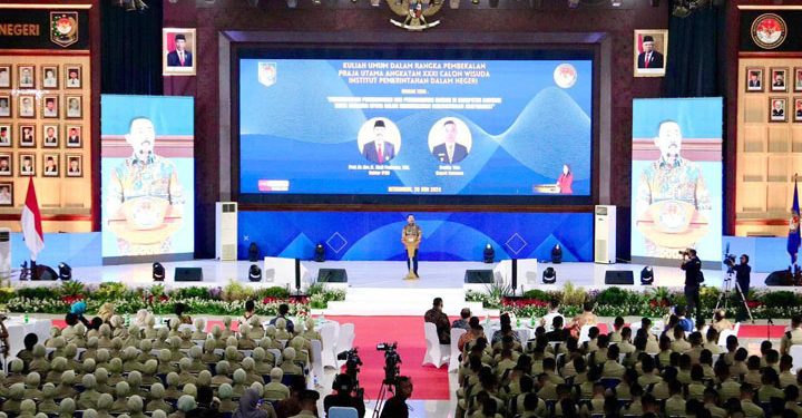 IPDN Kemendagri Laksanakan Kuliah Umum, Ribuan Praja Mendapat Motivasi Bupati Kaimana