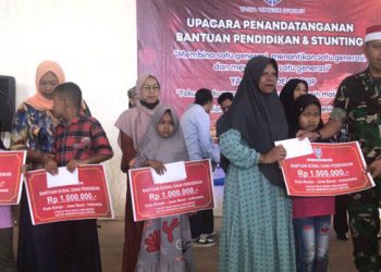 Yaga Yingde Grup Kucurkan Dana Bantuan Pendidikan