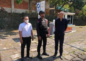 Brimob Garut Pastikan Kamtibmas Kondusif