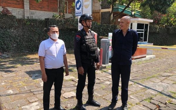 Brimob Garut Pastikan Kamtibmas Kondusif