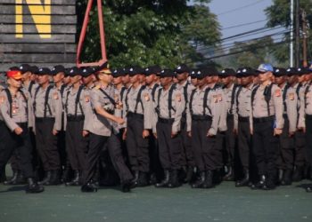 Dampingi Kapolda, Dansat Brimob Jabar Hadiri Pembukaan Diktukba Gel ll Tahun 2024