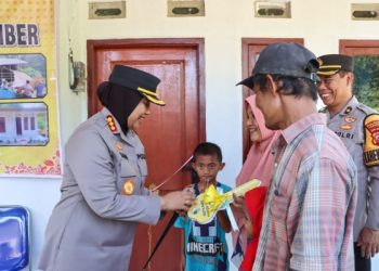 Kapolresta Cirebon Kota Resmikan Rumah Program RUTILAHU