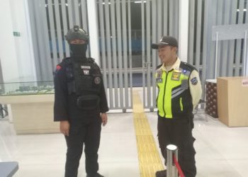 Cegah Gangguan Kamtibmas, Brimob Garut Pastikan Keamanan