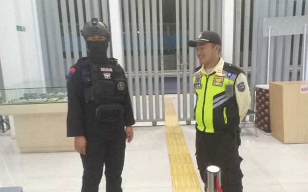 Cegah Gangguan Kamtibmas, Brimob Garut Pastikan Keamanan