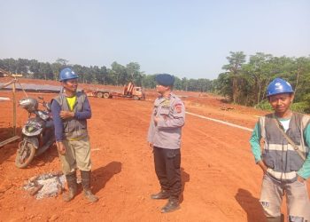 Sambangi Pekerja KCIC Plered, Ingatkan Keselamatan Kerja