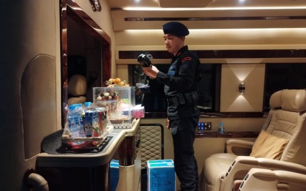 Jelang Kedatangan Kapolri, Tim Jibom Polda Jabar Lakukan Sterilisasi