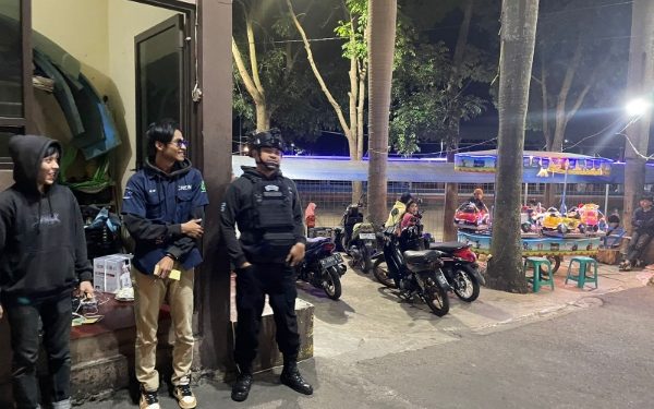 Antisipasi Gangguan Kamtibmas, Brimob Garut Tingkatkan Patroli Malam