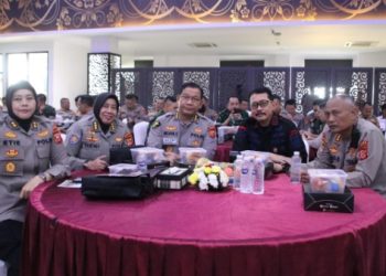Dansat Brimob Jabar Ikuti Rakor Lintas Sektoral Operasi Mantap Praja Lodaya 2024