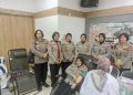 HUT Polwan ke 76, Polwan Polda Jabar Donor Darah