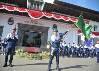 Pelepasan Kontingen Jawa Barat menuju PON XXI 2024 di Provinsi Aceh
