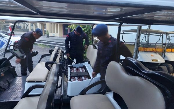 Jelang Pembukaan Pendidikan SIP ke 53, Brimob Jabar Lakukan Sterilisasi