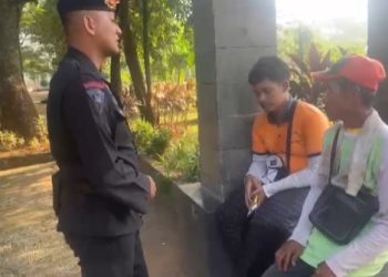 Antisipasi Gangguan Kamtibmas, Brimob Jabar Lakukan Binluh kepada Security Telkom