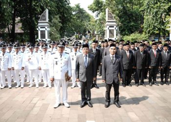 Ratusan Kades dan BPD Dikukuhkan Perpanjangan Masa Jabatan oleh Pj. Bupati Purwakarta