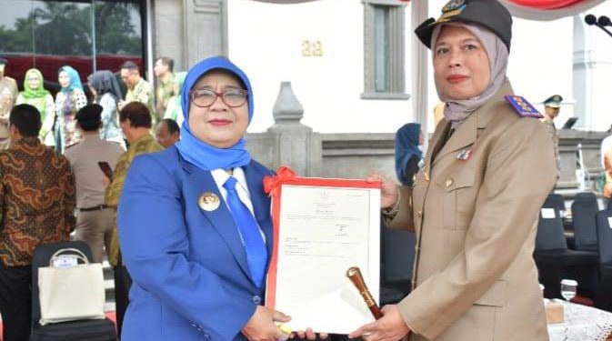 Pemkot Banjar Terima Penghargaan dari Kementerian ATR/BPN