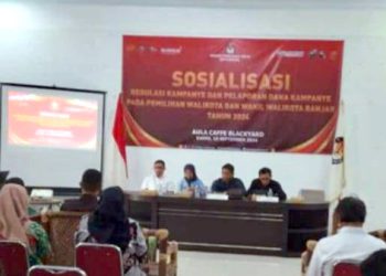 KPU Kota Banjar Sosialisasikan Regulasi Kampanye dan Pelaporan Dana Kampanye
