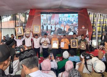 Paslon Yadi-Pipin Peroleh Nomor Urut 2, Siap Wujudkan Purwakarta Sae