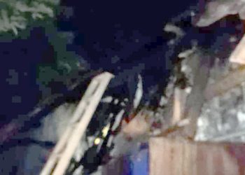 Rumah Warga Hegarsari Terbakar, Diduga Akibat Sambaran Petir