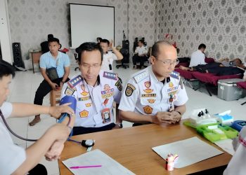 Peringati Harhubnas 2024, Dishub Purwakarta Gelar Baksos