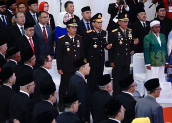 Dihadiri Kapolda, 120 nggota DPRD Provinsi Jawa Barat 2024-2025 Disumpah