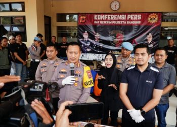 Dalam Waktu 12 Hari, Polresta Bandung Ringkus 20 Pelaku Curanmor