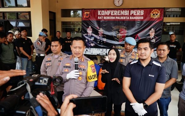 Dalam Waktu 12 Hari, Polresta Bandung Ringkus 20 Pelaku Curanmor