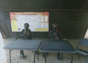 Brimob Jabar Buat Posko Pengamanan Pilkada di Polsek Jonggol