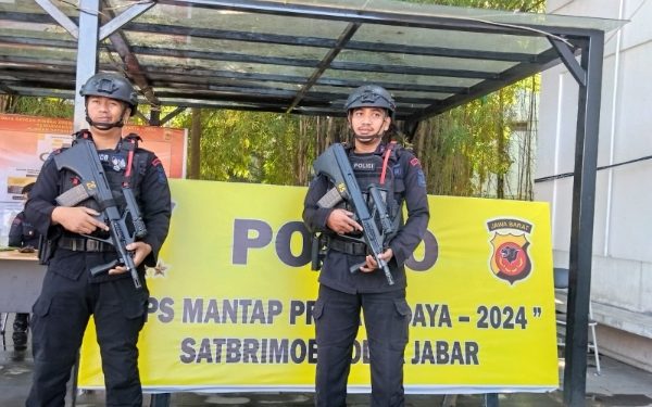 Polda Jabar Pasikan Operasi mAntap Praja 2024 Aman dan Lancar