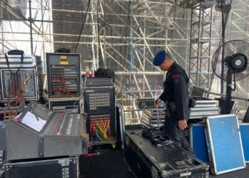 Antisipasi Gangguan Kamtibmas, Brimob Cirebon Patroli Malam di Tempat Keramaian