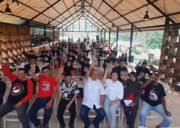 Usai Deklarasi Dukung Bayu Musa, Laskar Utama Bamus Kenalkan Lapor Bossque