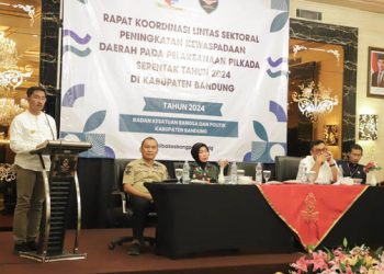 Pilkada Serentak 2024, Pemkab Bandung Gelar Rakor Lintas Sektor Tim Kewaspadaan Daerah