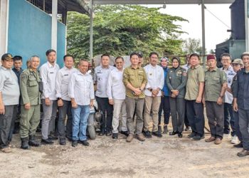 Optimalkan Pengelolaan Sampah, Pjs. Bupati Bandung Tinjau TPS3R dan Mesin Motah