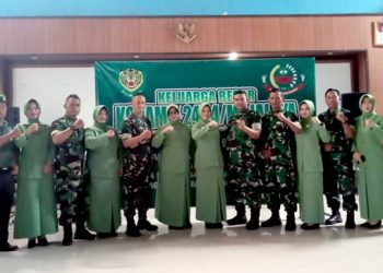 Koramil 2404/Majalaya Gelar Upacara Kenaikan Pangkat dan Purna Tugas