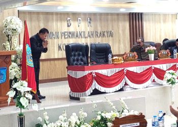 Pj. Wali Kota Uraikan Postur RAPBD Kota Sorong Tahun Anggaran 2025