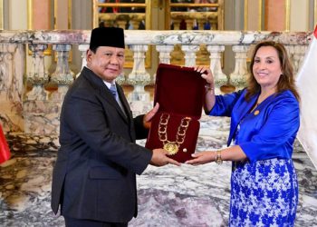 Presiden Prabowo Terima Penghargaan “Grand Cross of the Order of the Sun of Peru”