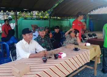 Koramil Tangkisung Meriahkan Hari Pahlawan Nasional Dengan Gerak Jalan dan Senam