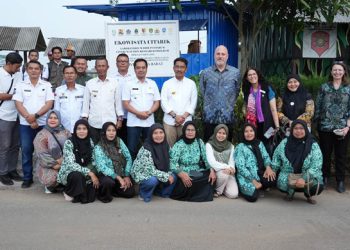 Libatkan Swadaya Masyarakat, TPS3R Dibangun di DAS Citarik Desa Padamukti Solokanjeruk