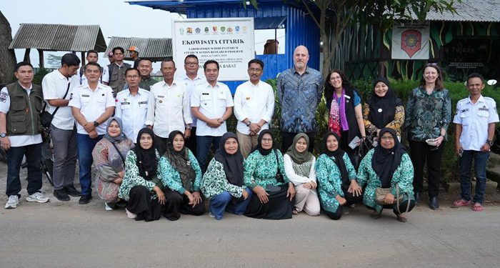 Libatkan Swadaya Masyarakat, TPS3R Dibangun di DAS Citarik Desa Padamukti Solokanjeruk