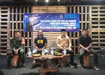 Anggota DPRD Kabupaten Bandung Fraksi Demokrat Reses di Ranc District