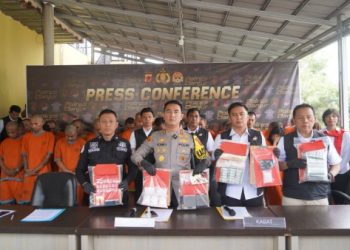 Polres Cianjur Ungkap Kasus Sabu Seberat 600 gram, dua Pelaku Berhasil Ditangkap