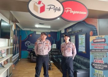 Jaga Kondusifitas  Jelang Pilkada,  Polda Jabar Gelar Patroli Ke Kantor Bawaslu
