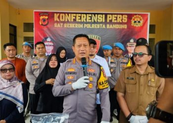 Polresta Bandung Bongkar Modus Manipulasi Tanggal Kedaluwarsa Pangan