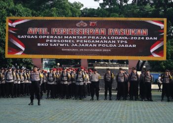 Apel Pergeseran Pasukan Ops Mantap Praja Lodaya 2024, Kapolda Katakan ini,,