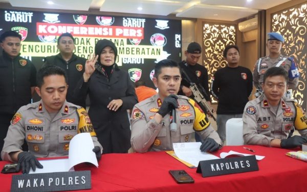 Sempat Melawan, Dua Pelaku Curanmor di Garut Diringkus Polisi