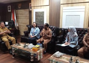Program Desa Siaga Sehat Jiwa, Pj. Wali Kota Sorong Bertemu Direktur Politeknik Kesehatan