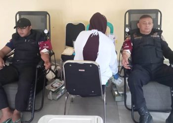 PMI Kota Bandung dan Satpam Majalaya Gelar Donor Darah Rutin