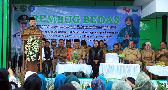 Rembug Bedas, Bupati Bandung Laporkan Kinerjanya Selama 3,5 Tahun