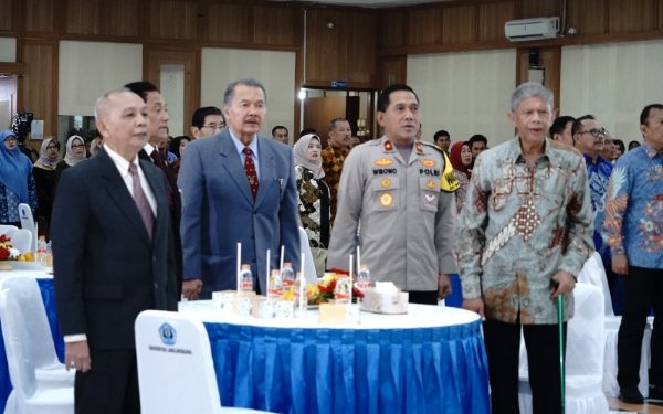 Wakapolda Jabar Hadiri Pelantikan Rektor Universitas Langlangbuana